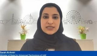 سارة الأميري وزيرة دولة للتكنولوجيا المتقدمة 