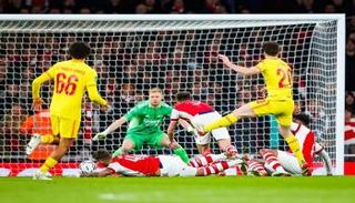 مباراة ليفربول وأرسنال