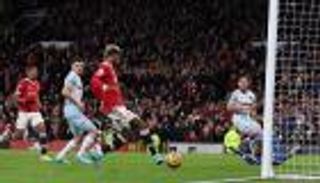 فيديو أهداف مباراة مانشستر يونايتد ووست هام في الدوري الإنجليزي