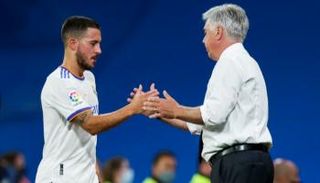 هازارد مع أنشيلوتي