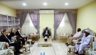 جانبمن لقاء مبعوث النرويج بأعضاء من مجلس السيادة السوداني