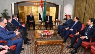 قمة سابقة بين الرئيسين الجزائري والمصري في برلين - أرشيفية