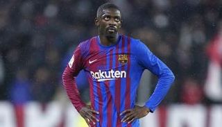 عثمان ديمبلي بقميص برشلونة