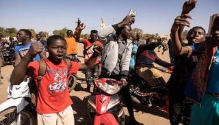 محتجون في شوارع بوركينا فاسو