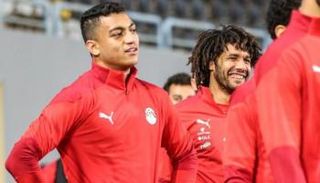 مصطفى محمد مهاجم منتخب مصر