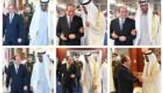 صور محمد بن زايد والسيسي.. دفء العلاقات في ابتسامة قائدين