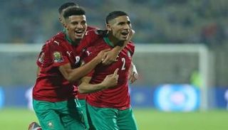أشرف حكيمي لاعب المغرب