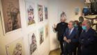 برسم كاريكاتيري.. ياسر عرفات يثير الجدل في الشارع الفلسطيني