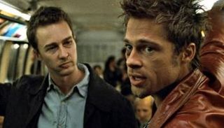 مشهد من فيلم "نادي القتال"