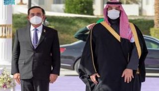 الأمير محمد بن سلمان والجنرال برايوت تشان أوتشا