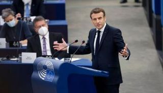 الرئيس الفرنسي إيمانويل ماكرون