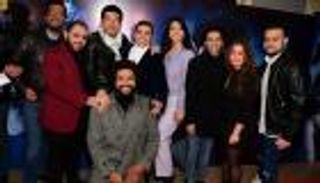 أبطال الفيلم المصري "لعبة شيطان" يحتفلون بالعرض الخاص