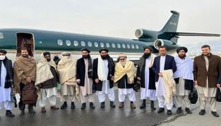 وفد حركة طالبان في أوسلو