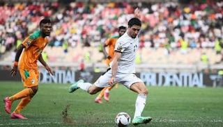 عمر مرموش في لقاء مصر وكوت ديفوار