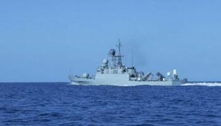 جانب من التمرين البحري