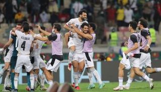 فرحة منتخب مصر بالفوز على كوت ديفوار
