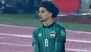 زيدان إقبال نجم منتخب العراق الجديد