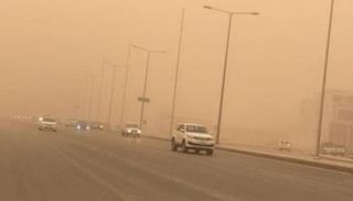رياح مثيرة للأتربة في السعودية- أرشيفية