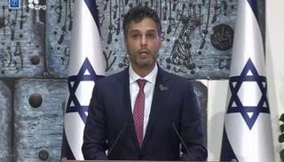 السفير الإماراتي في تل أبيب، محمد آل خاجة