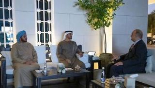الشيخ محمد بن زايد آل نهيان ورئيس وزراء الأردن