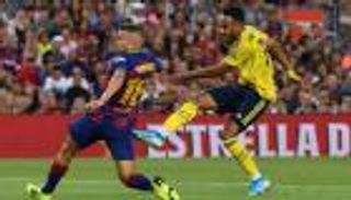 برشلونة يحسم موقف النصر السعودي من ضم أوباميانج