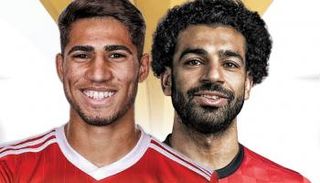 حكيمي وصلاح 