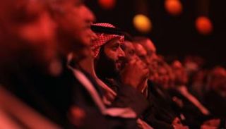 تركي آل الشيخ خلال حفل جوائز Joy Awards