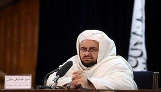 وزير التعليم العالي بالإنابة في حركة طالبان الشيخ عبد الباقي حقاني