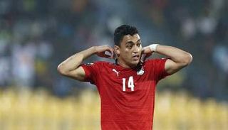 مصطفى محمد مهاجم منتخب مصر