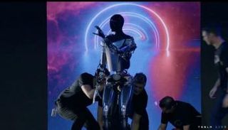 جانب من عرض تسلا للروبوت أوبتيموس