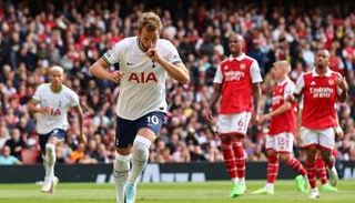 هاري كين من مباراة أرسنال ضد توتنهام