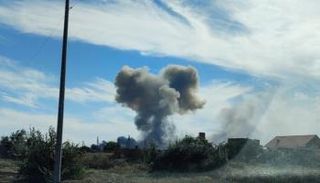 انفجار سابق في شبه جزيرة القرم