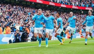 من فوز مانشستر سيتي في الديربي على يونايتد