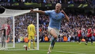 إيرلينج هالاند نجم مانشستر سيتي 