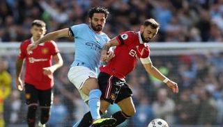 فيديو أهداف مباراة مانشستر سيتي ومانشستر يونايتد في الدوري الإنجليزي