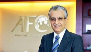 الشيخ سلمان بن إبراهيم آل خليفة رئيس الاتحاد الآسيوي لكرة القدم