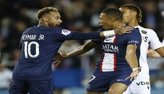 كيليان مبابي ونيمار دا سيلفا