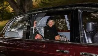 العاهل البريطاني وقرينته