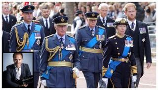 إحدى الصور التي التقطها المصور كريس في جنازة الملك إليزابيث