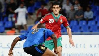 عبدالرزاق حمدالله بقميص منتخب المغرب