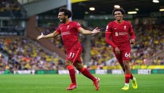 محمد صلاح وأرنولد مع ليفربول
