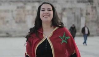 الممثلة المغربية مونية لمكيمل - أرشيفية