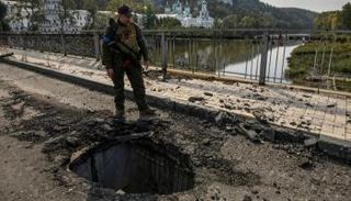 أحد عناصر الحرس الوطني الأوكراني