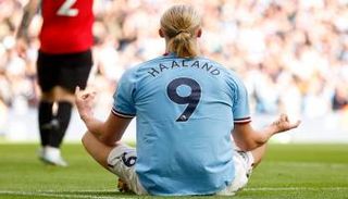 إيرلينج هالاند مهاجم مانشستر سيتي