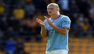 إيرلينج هالاند لاعب مانشستر سيتي