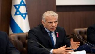 يائير لابيد رئيس الوزراء الإسرائيلي