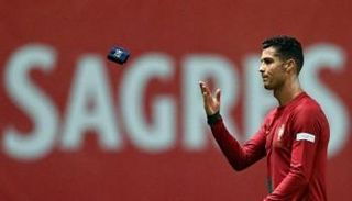 كريستيانو رونالدو لاعب منتخب البرتغال