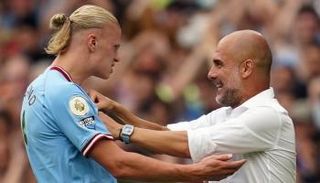 هالاند وجوارديولا