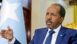 الرئيس الصومالي حسن شيخ محمود 