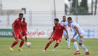 برونو سافيو من مباراة الأهلي والاتحاد المستيري